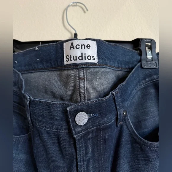 NWOT ACNE STUDIOS Ace Oreo Jeans - Picture 2 of 11